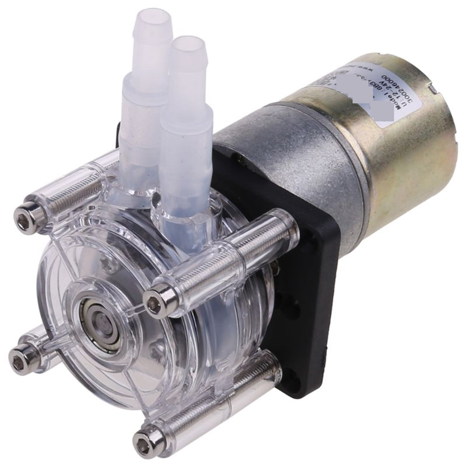 DC 12/24V Peristaltic Pump Large Flow Dosing Pump Vacuum Aquarium Lab Analytical