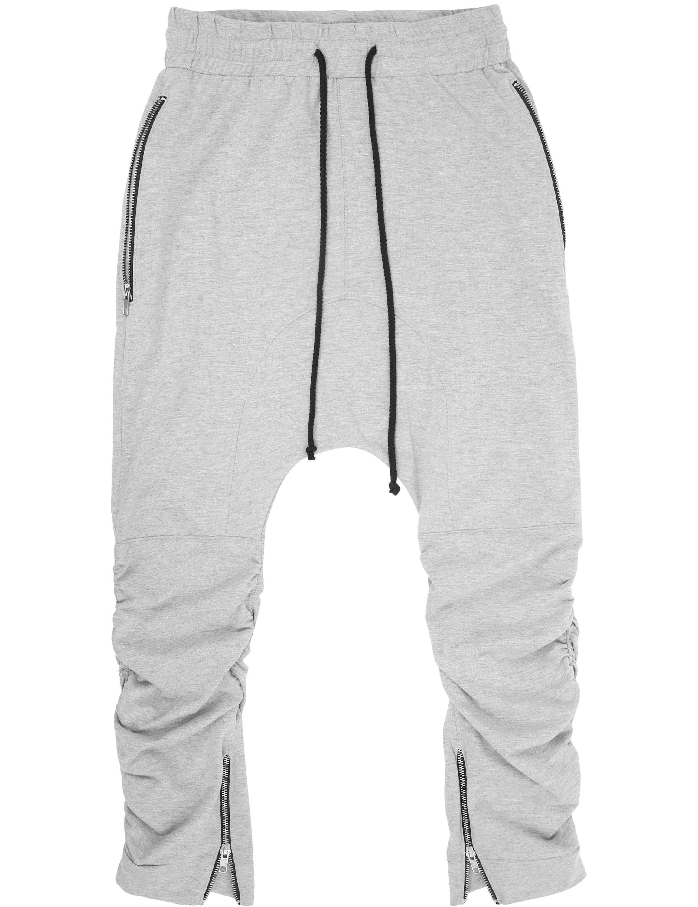 mens drop crotch sweatpants