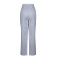 thumbnail image 5 of qolati Womens Silk Satin Pajama Pants Casual Loose Lounge Pants Lightweight Drawstring Elastic Waist Wide Leg Pjs Bottoms with Pockets, 5 of 8