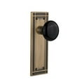 thumbnail image 3 of Nostalgic Warehouse Misblk_Psg_234_Nk Vintage Black Porcelain Passage Door Knob Set -, 3 of 5