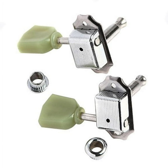 KONTONTY 6Pcs Guitar Tuning Key Tuners for Acoustic Guitars in Assorted Color and Green