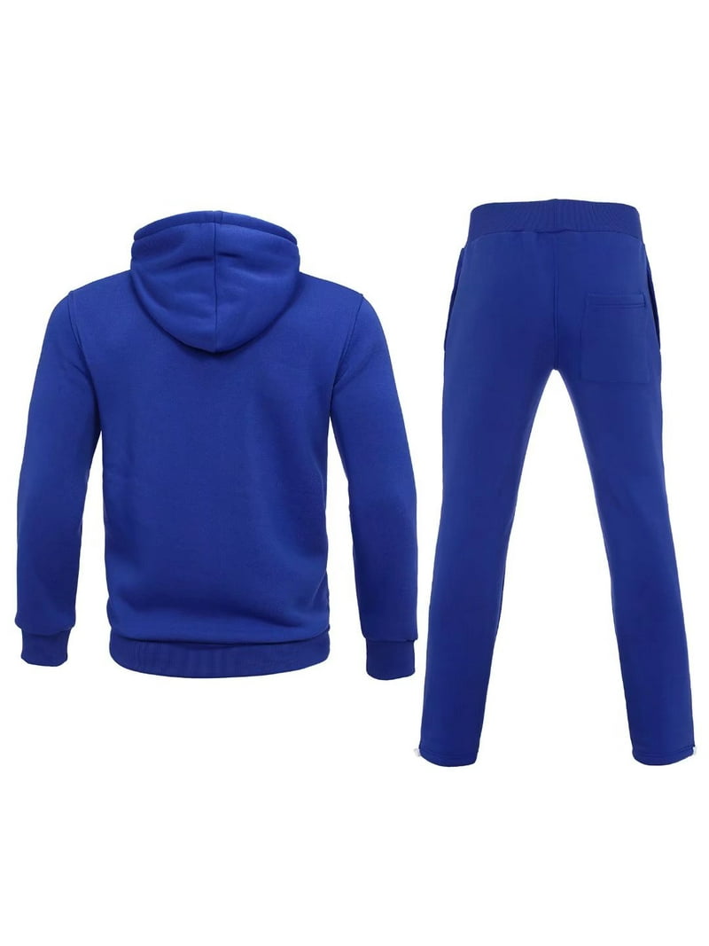 Tracksuit Men's Athletic Sweatsuits Casual Outfit for Men Fleece