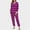 Hot Pink, variant on Vetsdori Fleece Pajamas Sets for Women Long Sleeve Pockets Nightwear Soft 2 Pieces Sleepwear Homewear Thick Thermal Warm Womens Pajamas Casual