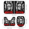 thumbnail image 3 of 4 Pcs The Munsters Shower Curtain Set with Rugs, Bathroom Set with Shower Curtain And Rugs with 12 Hooks for Bathroom Decor, 3 of 7