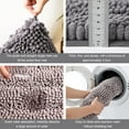 thumbnail image 1 of Baohd 1/2/3 Anti-slide Bath Rug Easy To Clean And Waterproof Space-saving Floor Mats coffee 43*61CM 1 Pc, 1 of 6