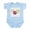Sky Blue, variant on CafePress - TRIPLETS 2 Of 3 Infant Bodysuit - Baby Light Bodysuit, Size Newborn - 24 Months