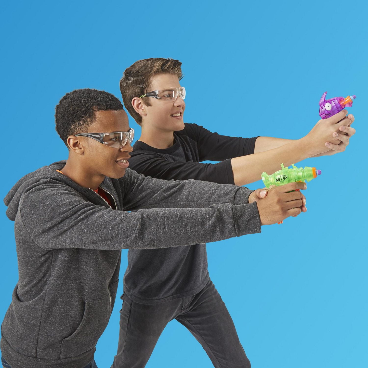 Nerf Fortnite Micro Ice Storm Collection -- Includes 6 Blasters and 12 Official Nerf Elite Darts