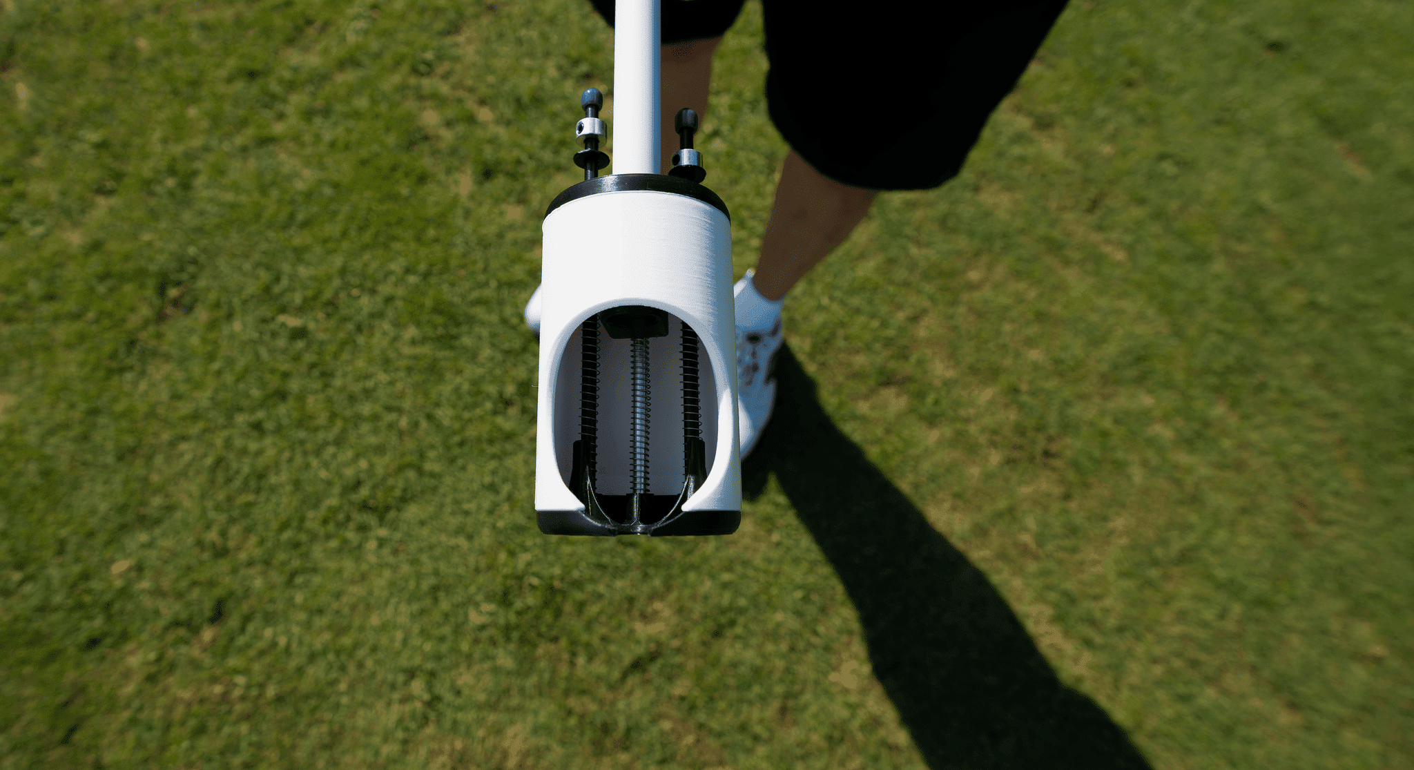 Tee Pal Pro Golf Ball Teeing Device W/2 Magnetic Tee Height Probes For Seniors With Bending Issues