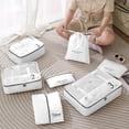 thumbnail image 3 of 7-Piece Travel Packing Cubes Set, Luggage Organizers with Labels, 3 of 6
