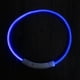 thumbnail image 3 of EeaseMX Collar LED para perro, recargable por USB, brillante, para seguridad nocturna, 50 cm (azul), 3 of 7