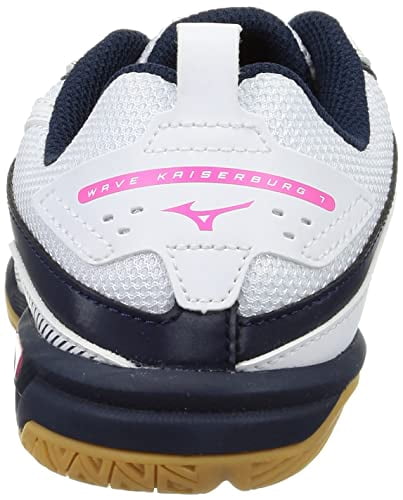 Mizuno Table Tennis Shoes Wave Kaiserburg Women's White x Pink x Navy  cm 3E