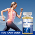 thumbnail image 6 of Bone Collagen Capsules - Collagen Supplements with Vitamin C, E, Calcium, & Magnesium - Romotes Hair, Nail, Skin, Bone and Joint Health - Non-GMO, Gluten Free, 120 Capsules，1 PACK, 6 of 8