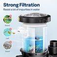 thumbnail image 5 of SPECSTAR 110V 2.0 HP 6500 GPH Powerful Self Primming Single Voltage Swimming Pool Pump with Strainer Basket, 5 of 8
