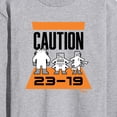 thumbnail image 3 of Monsters Inc. - Caution 2319  - Men's Long Sleeve T-Shirt, 3 of 5