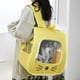 thumbnail image 5 of Yhmxh Mochila transportadora para gatos, bolsa con ventana transparente, transportín de malla transpirable portátil, bolsa de transporte pequeña para gatos, transportín plegable de lados blandos pa, 5 of 6
