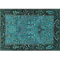 thumbnail image 1 of Ahgly Company Indoor Rectangle Animal Light Blue Traditional Area Rugs, 2' x 4', 1 of 4