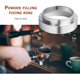 thumbnail image 1 of Herramienta de polvo de café Ndcxsfigh anillo de dosificación anticaída plata 53 mm, 1 of 5