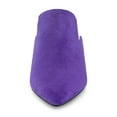 thumbnail image 5 of BLISSFUL STEP Women's Slide Mules Pointed Toe Chunky Heel Purple 11, 5 of 7