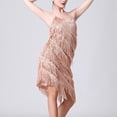 thumbnail image 4 of Ballroom dance woman sequin dress shiny latin dance dress Female Samba Tango, 4 of 11