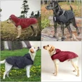 thumbnail image 3 of Medium Large Dogs Waterproof Hooded Jacket Rain Clothes with Reflective Stripe Outdoor Raincoat Accessories (black,XXXL), 3 of 7