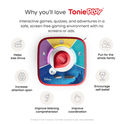 tonies Disney Quiz Kingdom Tonieplay Game, Requires Toniebox 2 and Controller, Children Ages 5+