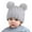 a-Grey487, variant on VNKIDY Kids Hats Children Winter Knitted Hat Boys Girls Warm Solid Color Cozy Beanie Hood With Cute Pom For Cold Weather Classic Headwear