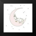 thumbnail image 2 of Sweet Melody Designs 20x20 Black Modern Framed Museum Art Print Titled - Unicorn Moon Dream, 2 of 5