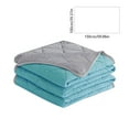thumbnail image 6 of Clearance! Summer Cool Blankets for Hot Sleepers,Breathable Ice Cooling Blanket for Night Sweats,Full Size Lightweight Summer Cool Throws for Couch Bed Sofa,Home Room Decor Easter Gfits Green, 6 of 6