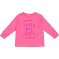 thumbnail image 3 of Inktastic Sassy Since Birth, Sassy, Sassy Girl, Arrow, Hearts Girls Long Sleeve Toddler T-Shirt, 3 of 5