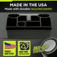 thumbnail image 6 of Auto Drive Universal Car Seat Organizer with Drink Holders, Black, 6 of 10