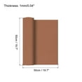 thumbnail image 2 of Unique Bargains EVA Foam Sheets Brown 2 Inch x 2 Inch 1mm Thick Crafts Foam Sheets 5Pcs, 2 of 6