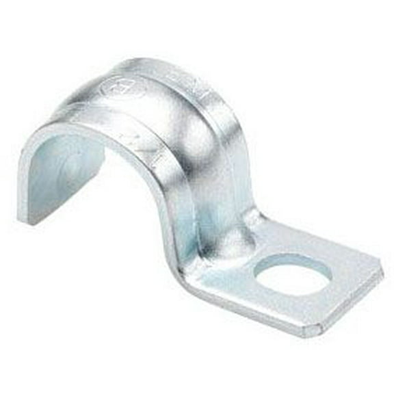 Bridgeport 905-S, 1-1/2"", 3/8"" Hole, Steel, 1-Hole, Rigid Conduit Strap , 1pc