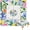 Chinoiserie Porcelain Floral Fruit, variant on Chinoiserie Porcelain Floral Fruit Mahjong Tablecloth 55" x 55"