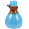 thumbnail image 1 of Exquisito recipiente de cerámica para aceites esenciales, dispensador de aceites esenciales para salón de belleza y spa (azul), 1 of 6