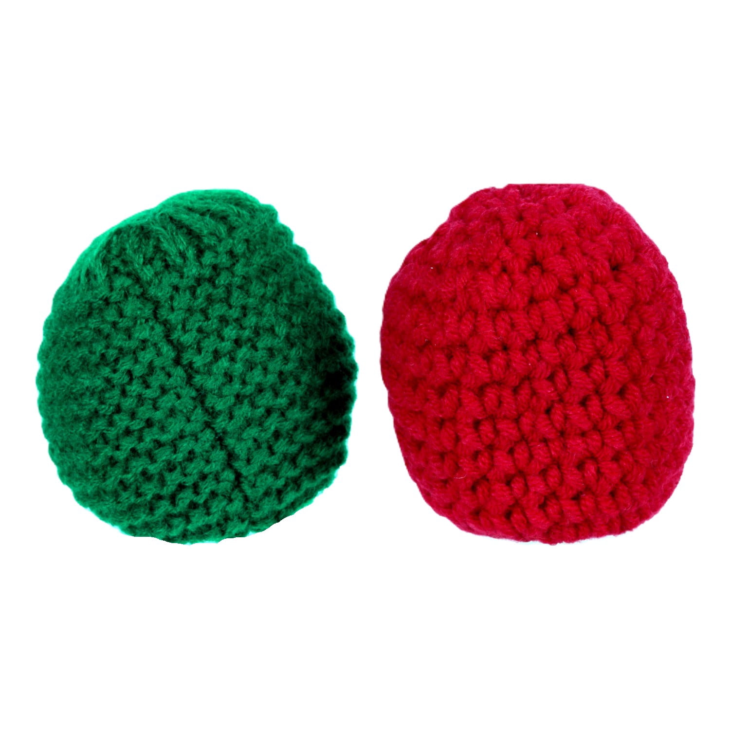 Crochet Footbag 2-Pack – 2.25 x 2 in, 40g Kick Sack Balls for Adults & Kids, Juggling & Stress Relief Toy