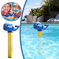 thumbnail image 1 of Floating Pool With Interesting Water Temperature Strip Display Funny Large Size Easy To Read Water Temperature And String Swimming Pool Spa Center Hot Tub Pond （10ml） 31k Charging Base Attachments for, 1 of 3