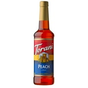 Torani Original Peach Syrup, Authentic Coffeehouse, Tea and Soda Syrup, 25.4 oz