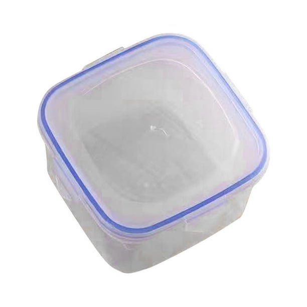 Juego de 6 recipientes herméticos para alimentos, aptos para microondas y refrigerador, con tapa, apilables, herméticos y resistentes al calor hasta 120 °C.