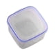 thumbnail image 1 of Juego de 6 recipientes herméticos para alimentos, aptos para microondas y refrigerador, con tapa, apilables, herméticos y resistentes al calor hasta 120 °C., 1 of 2