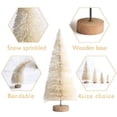 thumbnail image 4 of Actoyo 8PCS Artificial Mini Christmas Tree, Sisal Trees with Base for Christmas Table Decor Winter Crafts Ornaments, 4 of 4