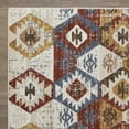 thumbnail image 3 of Loomaknoti Alsbrooke Bradin 9' x 12' Orange Tribal Indoor Area Rug, 3 of 7