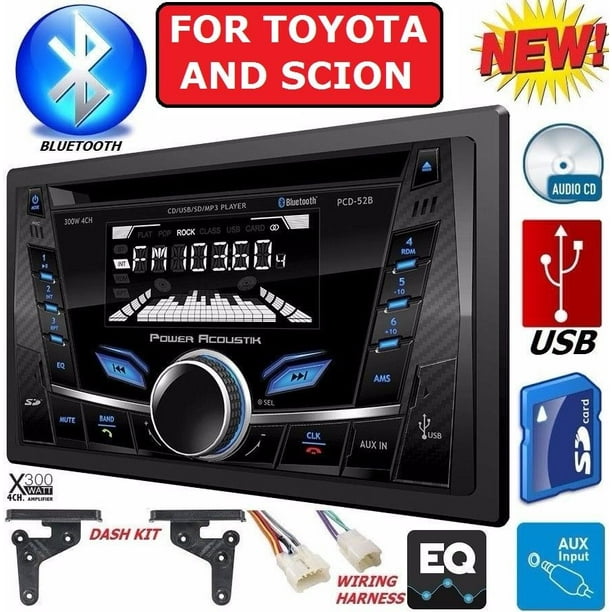 FOR TOYOTA SCION CD Bluetooth USB Radio Stereo Installation Double Din