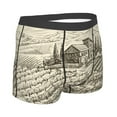 thumbnail image 3 of Kll Vineyard Landscape Men'S Cotton Boxer Briefs Underwear-Small, 3 of 9
