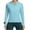 #025-Light Blue, variant on Women's Full Zip Hooded Sun Protection Hoodie, Solid Color Long Sleeve Lightweight Athletic Top with Watch Cuff, Quick Dry Shirt for Sports