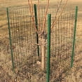 thumbnail image 5 of Black PVC Coated Welded Wire Fence 36IN x 99FT, 16 Gauge 2/3 Inch Mesh Heavy-Duty Vinyl Coated Metal Wire Fencing for Garden, Pet, Chicken & Rabbit Protection, 5 of 14