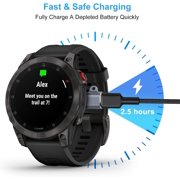 USB C to Garmin Watch Charger Cable Adapter, 4-Pack Type-C Garmin Charging Cord Adapt for Fenix 8 7 7X 6 Pro Solar,Vivoactive 6 5 4S,Venu 3 3S SQ,Forerunner 970/965/265/255/165,Tactix,Instinct 3,Epix