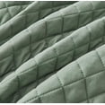 thumbnail image 2 of Chezmoi Collection Teo 3-Piece White Queen Size Quilt Set - Diamond Stitch Stone-Washed Super Soft Microfiber Lightweight Quilted Bedspread Coverlet Set for All Seasons, 2 of 11