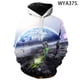 thumbnail image 4 of 2021 Nueva Sudadera Casual con Estampado 3D de Astronauta para Hombres Mujeres Niños Ropa de Calle Sudaderas con Capucha de Moda para Niños Niñas Sudaderas para Niños Abrigo Fresco, 4 of 5