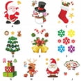 thumbnail image 4 of Youkk Christmas Static Sticker Fridge Window PVC Decal fridge PVC sticker Home Office Shop Self-adhesive Decoration, Santa Clause, 4 of 9