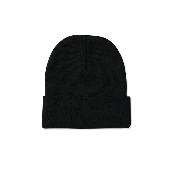 10" Skull Cap Winter Beanie Knit Hats for Men & Women - 1 Charcoal